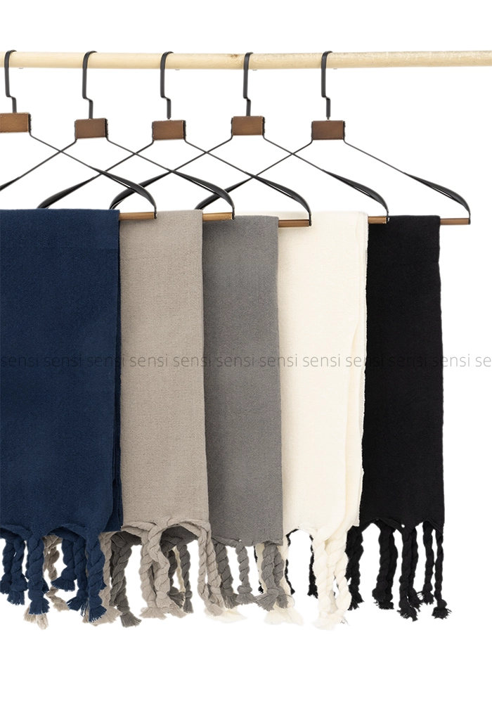 شال بافت پشمی رنگی کد1005164